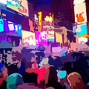 Times Square Art Print