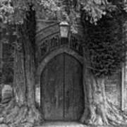 Tolkeins Door, St Edwards Church, Stow On The Wold, England, Uk Art Print
