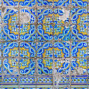 Traditional Portuguese Tiles L1 Art Print