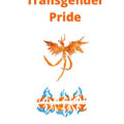 Transgender Pride - Phoenix Art Print