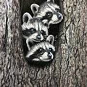 Tree Bandits Art Print