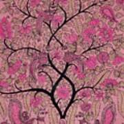 Tree Of Life - Rose Pink Art Print