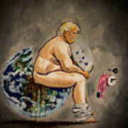 Trump Dump Art Print