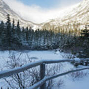 Tuckerman Ravine - Mount Washington, White Mountains Winter Art Print