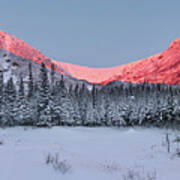 Tuckerman's Ravine Alpenglow Sunrise Art Print
