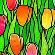 Tulip Garden 2 Art Print