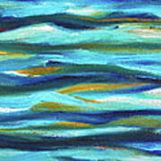 Turquoise Sea Art Print