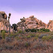 Turret Rock Formation - Pano View Art Print
