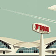 Twa Terminal Art Print