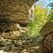 Under Lost Valley Natural Bridge Art Print