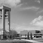 University Of Nebraska Kearney Bell Tower And Library Art Print