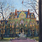 University Of Pennsylvania-college Hall Art Print