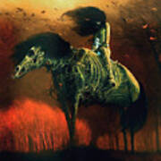 Untitled - Horsemen Art Print