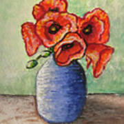 Van Gogh Poppies Art Print