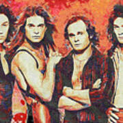 Van Halen Art And The Cradle Will Rock Art Print