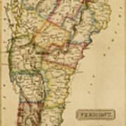 Vermont 1817 Art Print