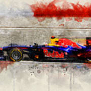 Vettel 2011 Art Print
