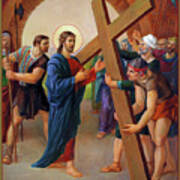 Via Dolorosa - Jesus Takes Up His Cross - 2 Art Print