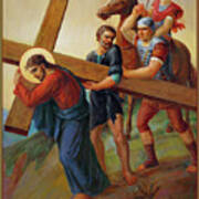 Via Dolorosa - Way Of The Cross - 5 Art Print
