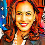 Vice Presidential Kamala Harris 20201107 Art Print