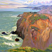View, Marin Headlands Art Print