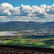 View Of Dartry Mountains From Knocknarea Ireland Art Print