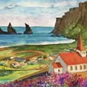 View Of Iceland Art Print
