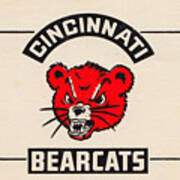 Vintage Cincinnati Bearcats Art Print