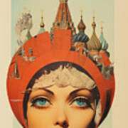 Vintage Moskow Art Print