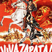 ''viva Zapata'' 2, With Marlon Brando And Jean Peters, 1952 Art Print