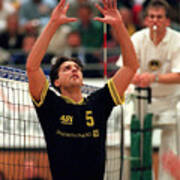 Volleyball: 1.bundesliga 95/96 Asv Dachau 07.02.96 Art Print