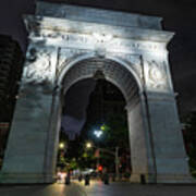 Washington Square Arch The South Face #2 Art Print