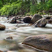 Watauga River, Nc Art Print