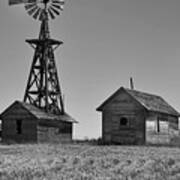 Waterville Farm Windmill Art Print