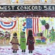 West Concord Five And Ten Art Print