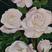 White Rose Tower Art Print