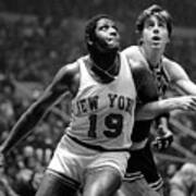 Willis Reed And Dave Cowens Art Print