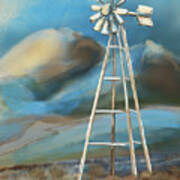 Wind Mill Art Print
