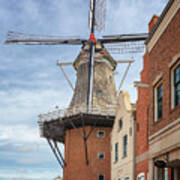 Windmill And Historical Village Museum - Pella Iowa Art Print