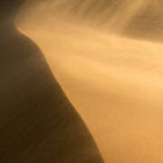 Windy Sand Dune Art Print