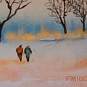 Winter Sparkle Art Print