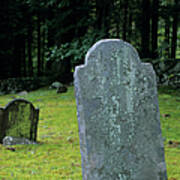 Ye Olde Cemetery - Danville New Hampshire Art Print