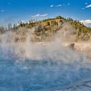 Yellowstone Hot Springs Art Print