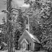 Yosemite Valley Chapel Art Print