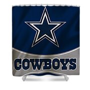 Dallas Cowboys Uniform Shower Curtain Dallas Cowboys Uniform Shower Curtain