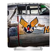 Shower Curtain Decor Military Pin Up Girl Wings Air Force Art Painting Curtains 