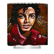 Michael Jackson Shower Curtain Michael Jackson Shower Curtain