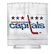 Washington Capitals Retro Hockey Team Logo Recycled District of Columbia  License Plate Art Long Sleeve T-Shirt by Design Turnpike - Pixels