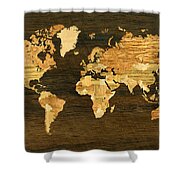 Wooden World Map Wood Print by Hakon Soreide - Fine Art America
