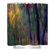 Faeries In The Forest Shower Curtain by Michelle Wrighton